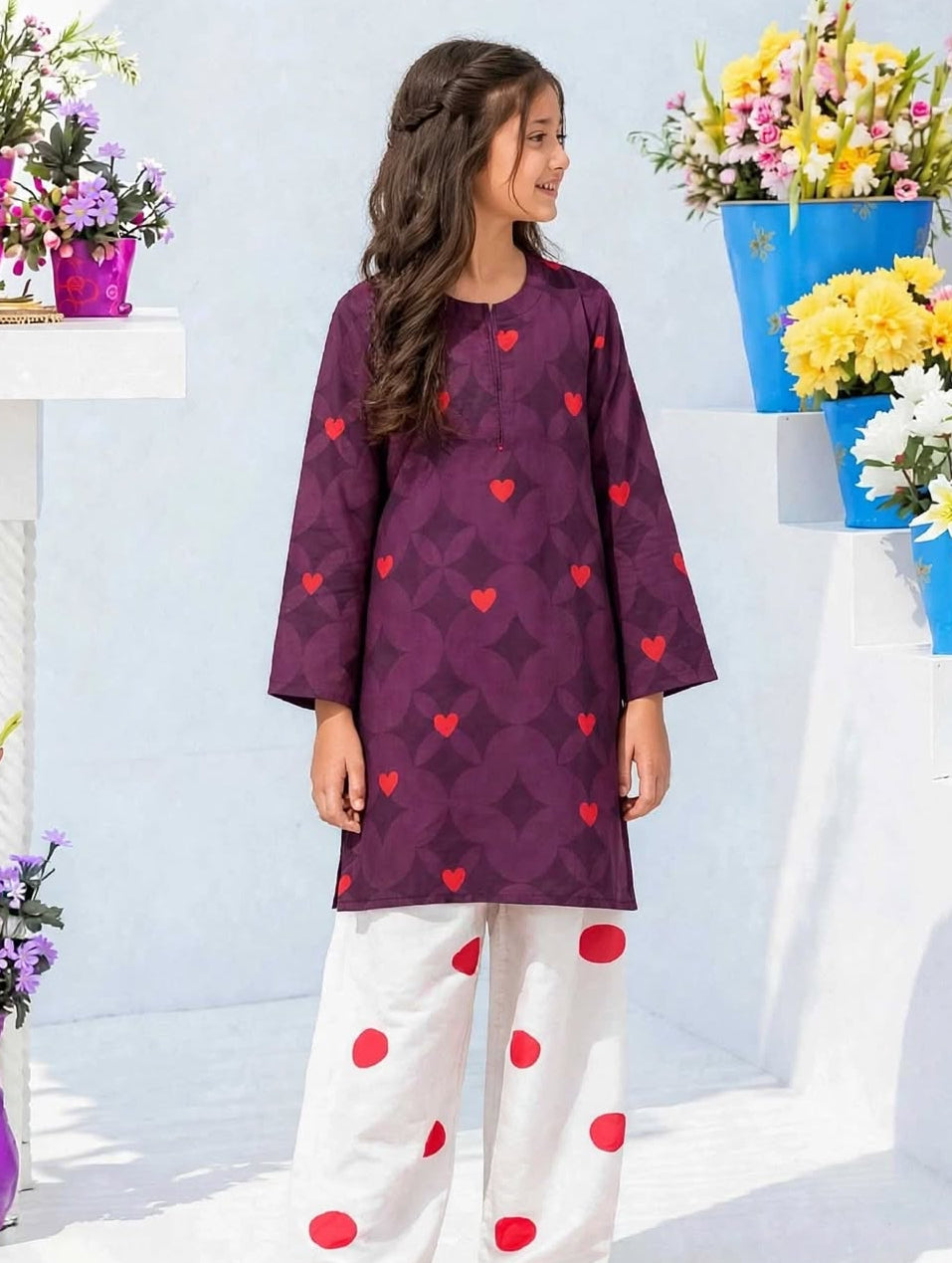 Plum Hearts