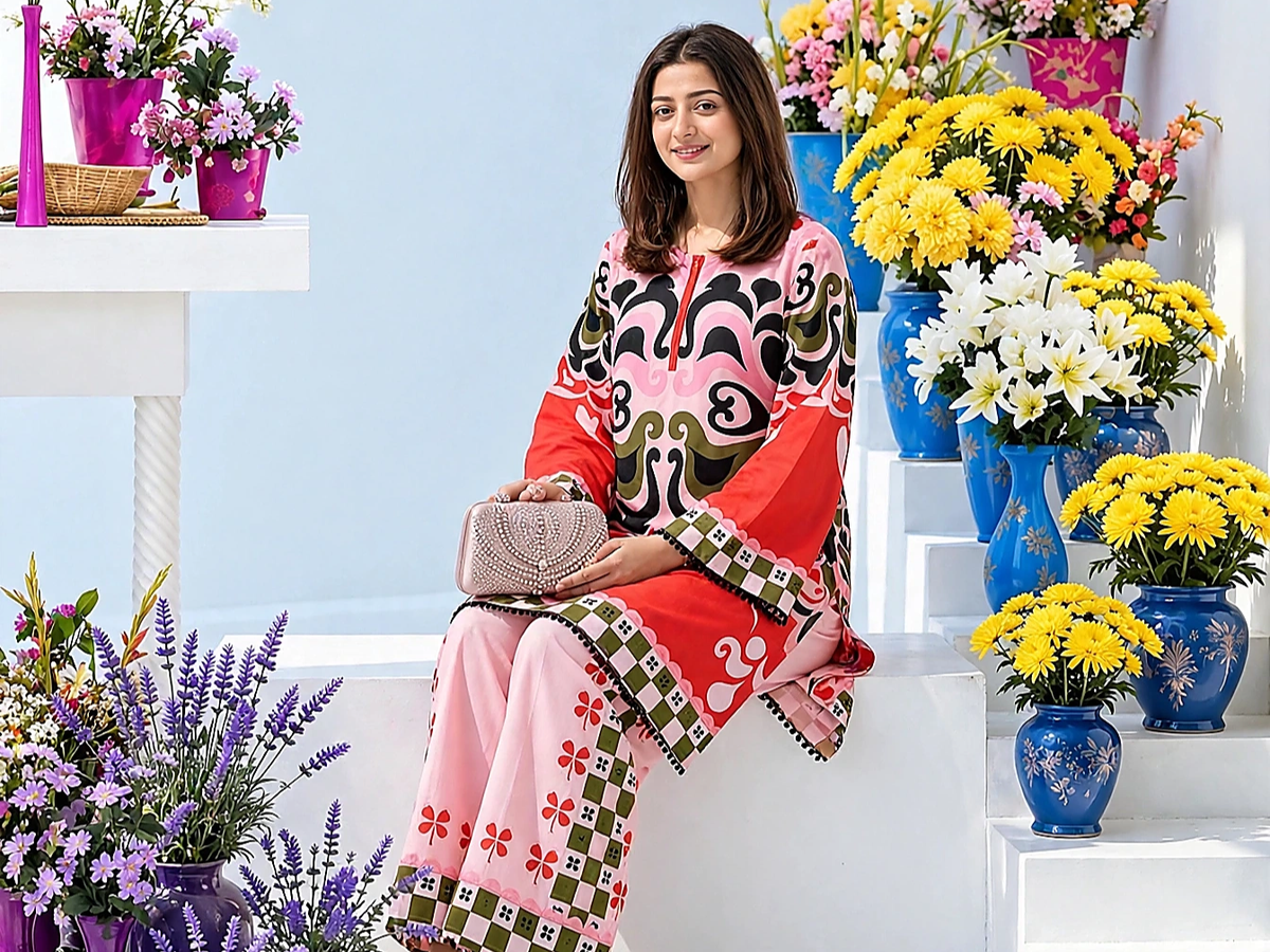 Women's 2 Piece Printed Co Ord Sets
