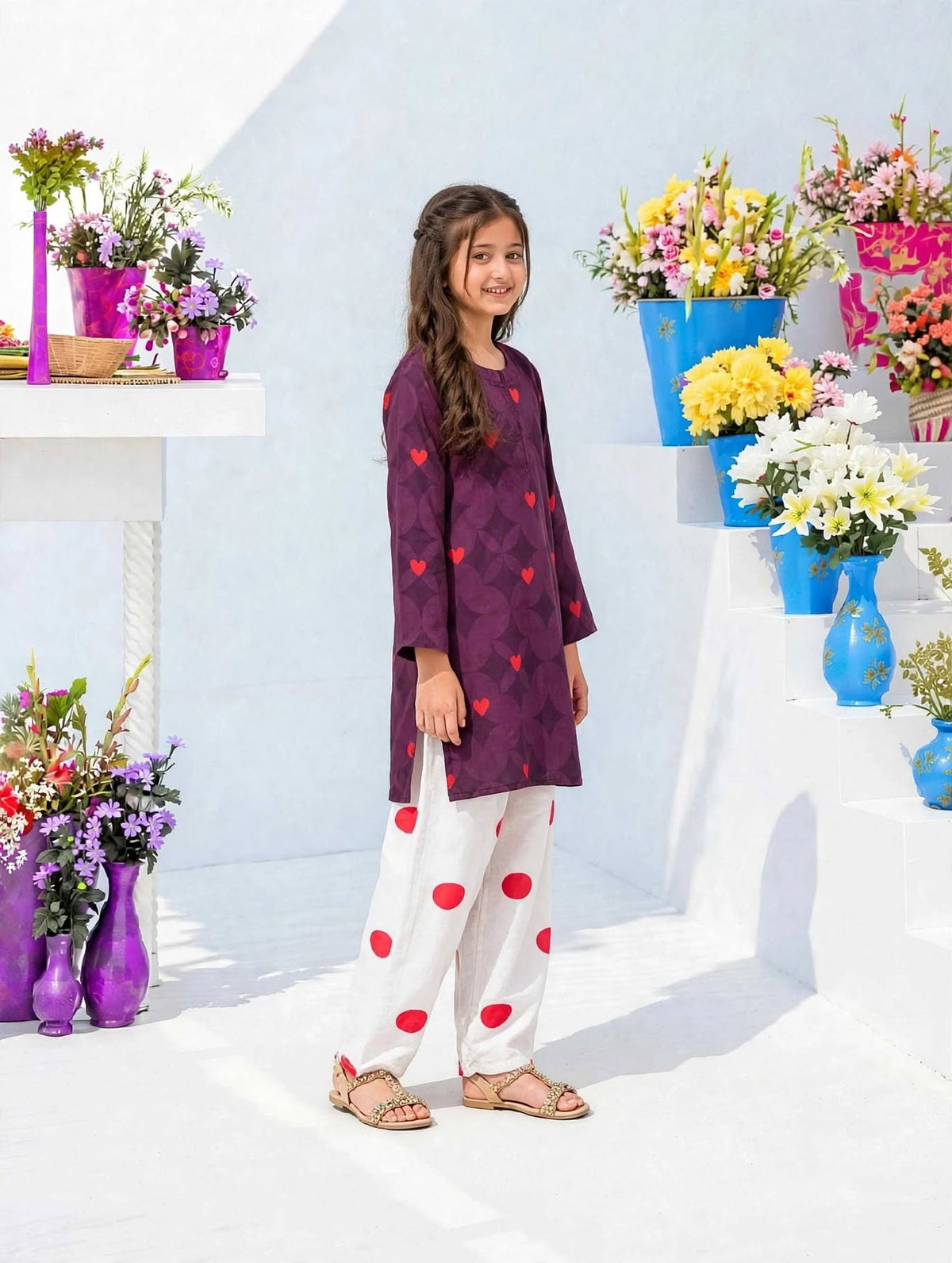 Plum Hearts