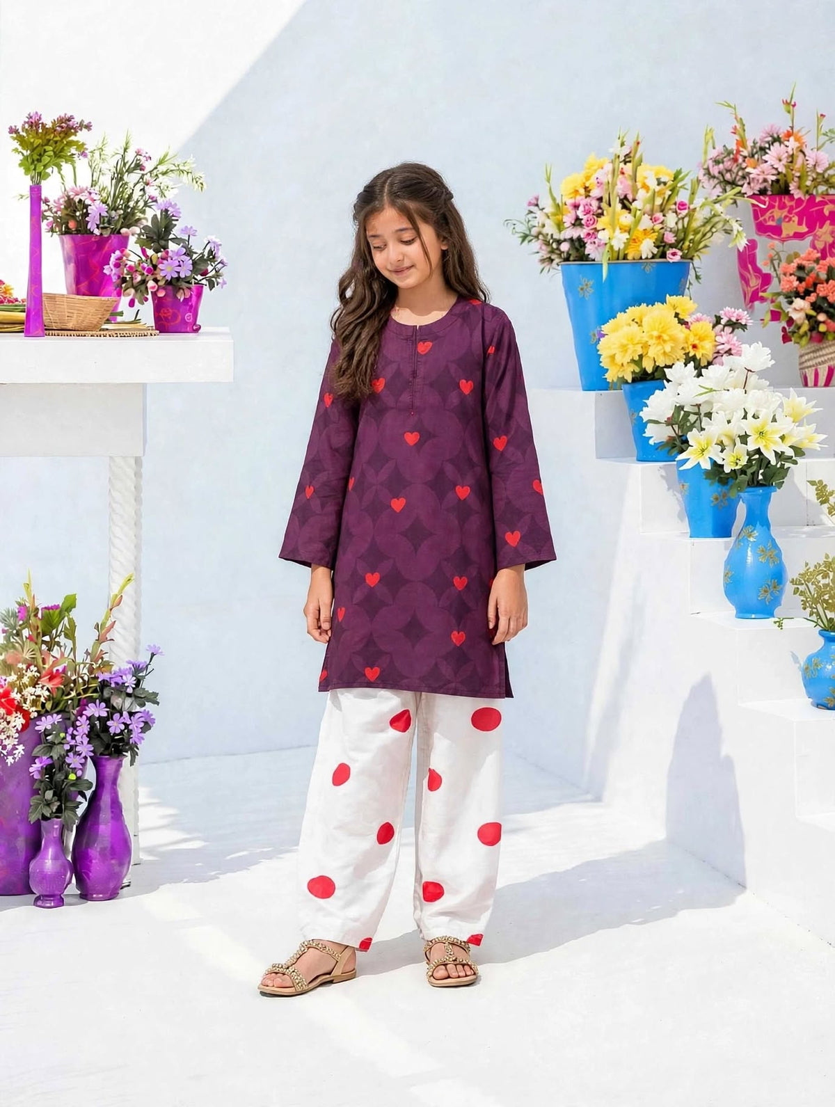 Plum Hearts